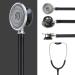 Stethoscope for Doctors & Medical Students | Comfortable Aluminum Chest Piece Flexible Latex-Free Tube Soft Ear Knobs - Micro Brown (Black - Buy Online on GoSupps.com