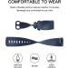 Velavior Waterproof Bands for Fitbit Charge 4 Fitbit Charge 3 Charge3 SE Replacement Wristbands for Women Men Small Large (Navy Small) Navy Small - Buy Online on GoSupps.com