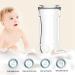 Compact Safe Baby Feeding Set - Space-Saving PP-Silicon Eating Cards for Toddlers | Perfect for Home & Travel - Relief for Discriminative Eating - Buy Online on GoSupps.com
