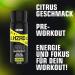 Weider HZRD High-Dose Pre-Workout Energy Shot - Citrus Flavor for Intensive Training (12 x 60ml) | International Shipping Available - Buy Online on GoSupps.com
