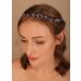 Denifery Blue Sapphire Rhinestone Bridal Headpiece | Crystal Hair Vine Headband for Wedding Party - Buy Online on GoSupps.com