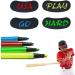 Jenleestar Kids Eye Black Stickers - 60 Pairs for Sports Fans | Breathable Eyeblack Strips for Baseball, Football, Softball, Lacrosse - Buy Online on GoSupps.com