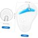 Gel Toe Cushions Pad - 7 Pairs Gel Toe Protectors for Comfort & Relief | Forefoot & Sandal Protectors - Shop Worldwide - Buy Online on GoSupps.com