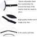 FMS Premium Mulberry Silk Eye Patch - Soft Lazy Eye Pirate Patch for Adults & Kids - Comfortable Black Eye Mask with Elastic Strap - Buy Online on GoSupps.com