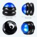 WANDiORY Manual Massage Ball Roller Back Massager for Deep Tissue Relief - Blue - Buy Online on GoSupps.com