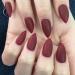 Cherry Red Matte Nail Polish: Long-Lasting & Quick-Drying Gel Formula - Odorless and Lamp-Free for Women - Buy Online on GoSupps.com