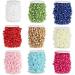 Bingcute 100ft Artificial Pearls String Beads Chain Garland for Wedding Party Decoration - Ivory - Buy Online on GoSupps.com