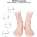 Foot Care Socks 2 Pairs of Elastic Foot Care Socks Comfortable with SEBS Material for Foot Skin Shiny for Moist (BROLEOo0qgi1327a-13) - Buy Online on GoSupps.com