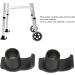 1 Pair Rubber Walker Ski Glides Coaster Wheels Foot Slide Glide Anti Anti Slider Walker Skis Glide Ski Glides Pads - Buy Online on GoSupps.com
