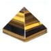 Natural Crystal Rough Natural Crystal Gemstone Pyramid Healing Tiger Eyes Stone Pyramid for Home Decoration