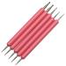 5pcs Sets Nail Art Drill Pen Double Ended Pens Nails Dotting Tools Fashion Design