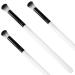 Lash Brushes For Cleansing | Eyelash Extension cleaning brush for lash Artist Lash Shampoo Brush Bath Cleanser Wash Kit(3 Pieces) 3 Pieces White