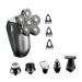 FOMIYES 2 Sets Electric Shaver Electric Body Shaver Barber Grooming Kit Cordless Shaver for Men Beard Trimmer Nose Razor for Men Nose Hair Clipper Beard Clippers Spiral Abs Epilator Travel