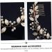 FRCOLOR 3 Pieces Handmade Pearl Comb Headpiece for the Bride Pearl Hair Pin Hair Clips Hair Clip Tiara Wedding Decoration Headpiece Hair Accessories for the Bride Leaf - Buy Online on GoSupps.com