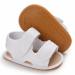 RVROVIC Baby Boys Girls Sandals Premium Soft Anti-Slip Rubber Sole Infant Summer Outdoor Shoes Toddler First Walkers 0-6 Months 1 White