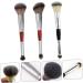 Housoutil 3pcs Double-ended Makeup Brush Eyeshadow Highlighter Makeup Brush Double-head Brush Woman Cosmetic - Buy Online on GoSupps.com