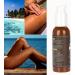  Fyearfly Sunless tanning lotion 100ml self-tanning cream moisturizing tan accelerator cream for baby bed fast tanning body cream for travel beach home women men - Buy Online on GoSupps.com