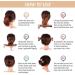 3-Piece Hair Bun Maker Set - Easy Snap Roll Nets for Women & Kids - French Twist Styling Tool - Brown - Buy Online on GoSupps.com