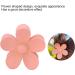 Plastic Jaw Clip Exquisite Flower Shape Hair Claw Clips Double Lock Tooth for Women Girls Headwear(Meat meal) - Buy Online on GoSupps.com