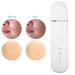 VOCOSTE Facial Scrubber Spatula Blackhead Remover - Skin Scraper Tool for Deep Cleansing | Water Mist Technology | White Gold - Buy Online on GoSupps.com