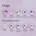 TQUXNGA 24x/Box Almond False Nail Full Cover Stick on Nail Almond Nail Tips Purple False Nail Press On Nail Artificial Nail - Buy Online on GoSupps.com
