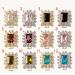 3D Zircon Luxurious Charms Crystal Nail Art Accessories Nail Square Diamond Diamond Manicure(5) - Buy Online on GoSupps.com