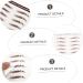 Didiseaon 18 Pcs Eyebrow Stickers Eyebrow 4d Peel off Eyebrows Hair Makeup Brow Sticker Cosmetic Artificial 3d mediumx3pcs Brownx3pcs - Buy Online on GoSupps.com