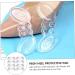 Mobestech Anti-Drop Heel Pad Stickers - 4 Pairs Transparent Soft Gel Sole Protectors for Thin Feet - Keep Your Heels Safe & Secure - Buy Online on GoSupps.com