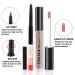 AMY'S DIARY 2pcs Nude Matte Lip Liner and Lipstick Set - Long Lasting, Waterproof Liquid Lipstick and Lip Liner Kit - Matt Lips Makeup for 24H Wear (34) - Buy Online on GoSupps.com