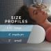 Tempur-Pedic TEMPUR-Ergo Neck Pillow - Firm Support, Medium Profile, White - Buy Online on GoSupps.com
