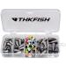 THKFISH Fishing Weights Sinkers Beads Bullet Carolina Texas Rig Kit 64pcs/219pcs - Buy Online on GoSupps.com