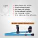 Forearm Crutches Folding Crutches for Adults Ergonomic Crutches for Walking 10 Stops Height Adjustable Non Skid Rubber Tips Uni (2 Pcs) Journey 1 Pcs - Buy Online on GoSupps.com
