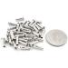 Pro Bamboo Kitchen 36pcs Silver Wheel Spoke Nipples | 14mm Spoke Caps for 14G Mountain Road Bicycles - Buy Online on GoSupps.com
