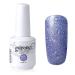Vishine Soak-off Gel Polish Lacquer Nail Art UV LED Manicure Varnish 15ml Glitter Lavender(316) #316