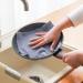 Crcyphne Reusable Cleaning Wipe Household Dish Rags Wash Paper Towel Replacement Blue - Buy Online on GoSupps.com