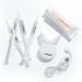 LINHART Teeth Whitening Kit with LED Light and Whitening Gel - Professional Dental Whitening System with Hydrogen Peroxide - Buy Online on GoSupps.com