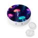 Jellyfish Contact Lens Case with Mirror Portable Cute Eye Contact Lens Box Travel Kit style