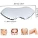 Stainless Steel Gua Sha Tool - 3.9 Metal Facial Massage Comb for Tight Skin & Muscle Pain Relief - Portable & Effective Gua Sha Therapy - Buy Online on GoSupps.com