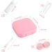Haisheng Mini Travel Contact Lens Case Set - 4 Portable Containers with Mirror & Suction Cup for Home & Travel - Buy Online on GoSupps.com