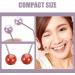 Baluue 2 Pairs Dimple Makers Cheeks Facial Dimple Trainer for Create a Beautiful Smile Natural Dimples Lift Portable Red Purple - Buy Online on GoSupps.com