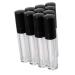 Hemobllo 10pi ces Flacons L vres Rechargeables de Lot de Contenants pour Gloss Personnalis s avec Pinceau Int gr