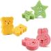 MERRYHAPY 6pcs Bath Sponge Set | Body Loofah & Animal Bathing Sponge | Ideal for Kids & Adults | Perfect for Showers & Cleaning - Buy Online on GoSupps.com