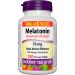 Webber Naturals Melatonin 10 mg Maximum Strength 120 Dual Action Release Tablets For Sleep Support Vegan 120 count (Pack of 1) Nutritional Supplement