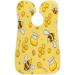 Beard Bib Apron Hair Catcher for Men - Non-Stick Waterproof Grooming Cape | Cute Bee Design - Buy Online on GoSupps.com