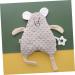 Shop Cabilock Baby Comfort Towel & Soothing Toys for Newborns | Calming Gray Doll 30x15cm | International Shipping Available - Buy Online on GoSupps.com