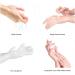 Long Moisturizing Gloves Waterproof Skin Nourishing Washable Moisturizing Hand Gloves White 1 Pair for Hand Spa - Buy Online on GoSupps.com