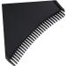 Mikikit Lot 3 Planches Teindre Cheveux Noires Courb es pour Coloration Professionnelle Coiffure Maison S paration M ches - Buy Online on GoSupps.com
