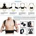 Thoracic Back Brace Posture Corrector - Magnetic Support for Neck Shoulder Upper and Lower Back Pain Relief - Fully Adjustable Belt - Black Large - Buy Online on GoSupps.com
