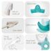 Miraloop Starfish Baby Bite Ring - Food-Safe Silicone Teether for Gum Massage | International Shipping - Buy Online on GoSupps.com