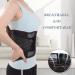 Men & Women Neoprene Lumbar Support Belt - Double Pull Waist Pain Relief - Gray XL - Buy Online on GoSupps.com